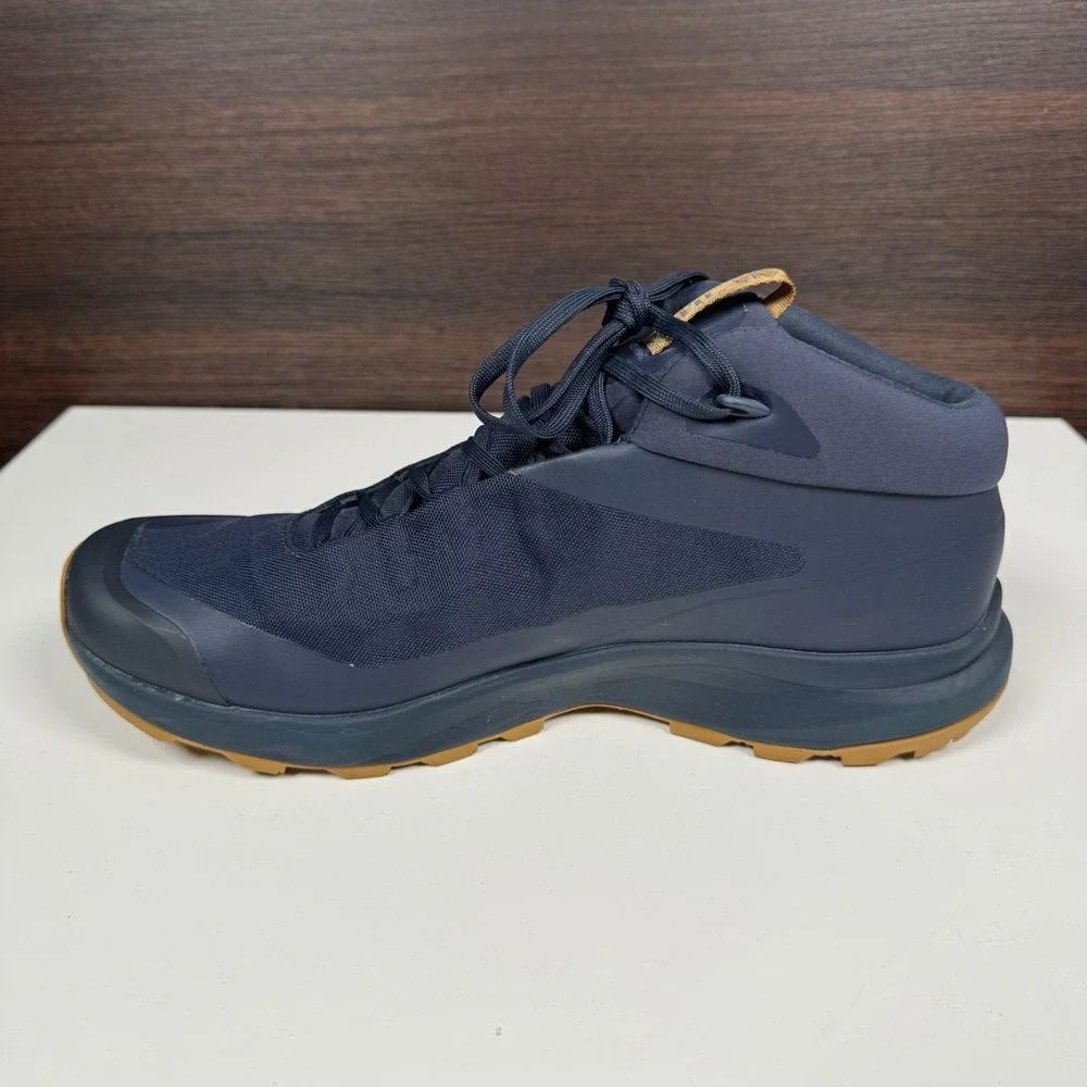 Arc'teryx Aerios FL Mid Gore-Tex Hiking Trial Boots Shoes - US 9 - Blue/ Gum